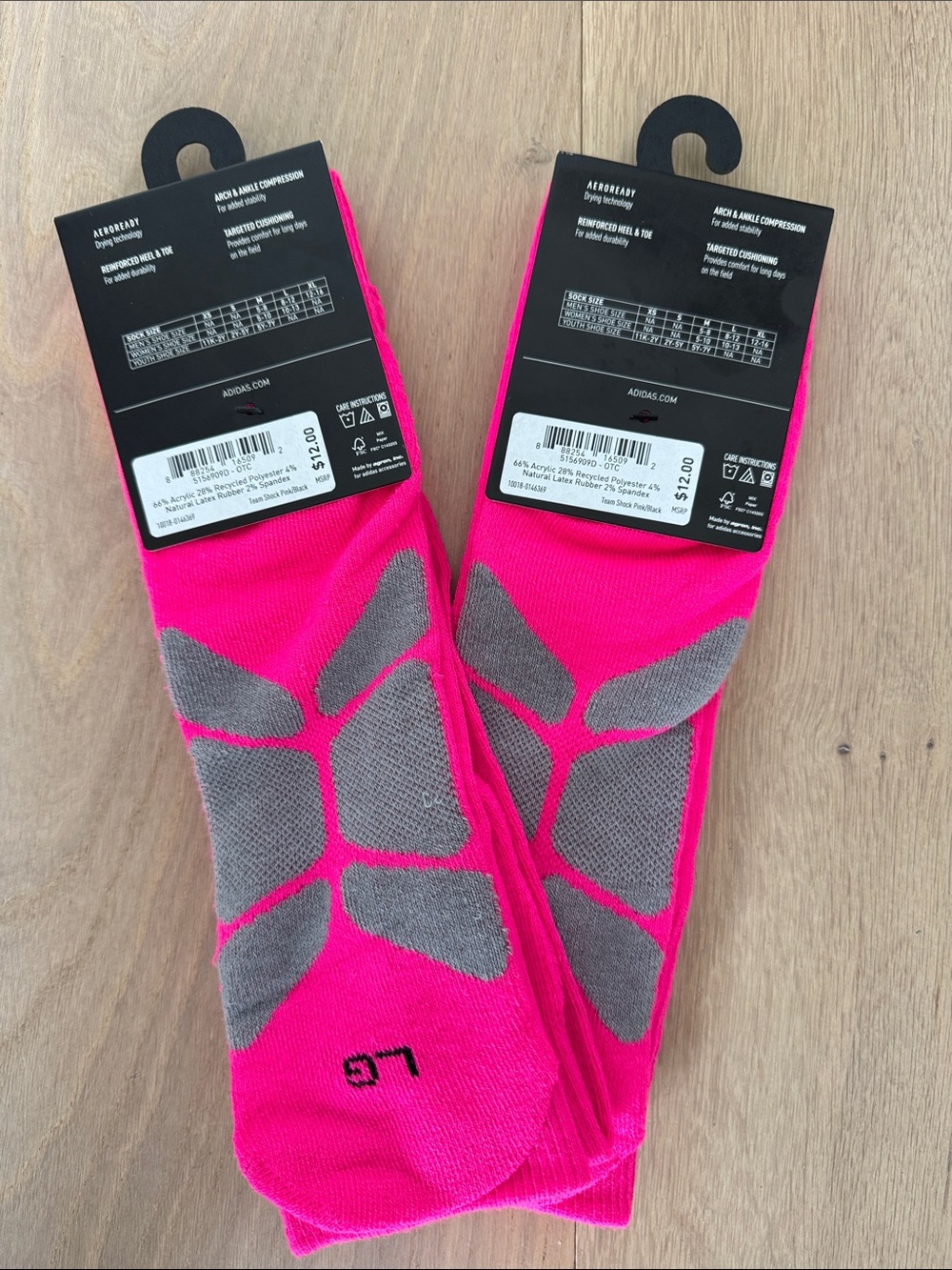 Adidas compression socks - Picture 2 of 4